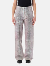 Haikure Winona snake denim - | Spazio Pritelli