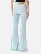Haikure Farrah flared denim - | Spazio Pritelli