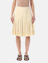 Low Classic pleated mini skirt - | Spazio Pritelli