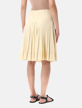 Low Classic pleated mini skirt - | Spazio Pritelli