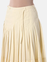 Low Classic pleated mini skirt - | Spazio Pritelli