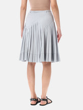 Low Classic pleated mini skirt - | Spazio Pritelli