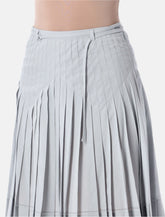 Low Classic pleated mini skirt - | Spazio Pritelli