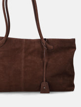 Low Classic Suede Haricot Bag Tote Bag - | Spazio Pritelli