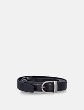 Low Classic leather two-way buckle belt - | Spazio Pritelli