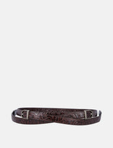 Cintura in pelle Low Classic con doppia fibbia - | Spazio Pritelli