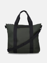 Rains Black Waterproof Tote Bag - | Spazio Pritelli