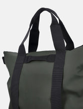 Rains Black Waterproof Tote Bag - | Spazio Pritelli