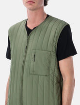 Rains Banja quilted liner vest - | Spazio Pritelli