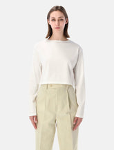 Auralee cotton jersey long sleeves t-shirt - | Spazio Pritelli