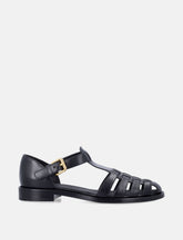 Church's Kelsey Calf Leather Black Sandals - | Spazio Pritelli