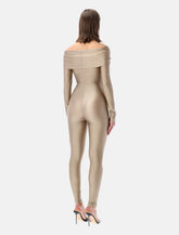 The Andamane stretch off-shoulder cut-out jumpsuit - | Spazio Pritelli