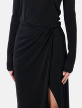 The Andamane New Gia split dress - | Spazio Pritelli
