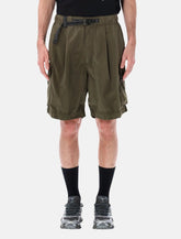 And Wander Light Cargo Shorts - | Spazio Pritelli