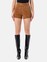 Shorts Brit in camoscio Haikure - | Spazio Pritelli