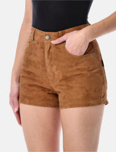 Shorts Brit in camoscio Haikure - | Spazio Pritelli