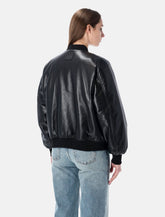 Bomber Leon in pelle Anine Bing - | Spazio Pritelli