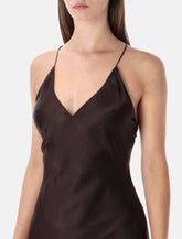 Laurel silk long dress Anine Bing - | Spazio Pritelli