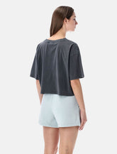 Anine Bing Johnny cropped graphic t-shirt - | Spazio Pritelli