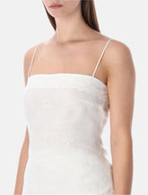 Magda Butrym white embroidered lace top - | Spazio Pritelli