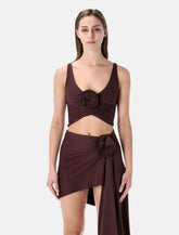 Magda Butrym Rosette swim top - | Spazio Pritelli