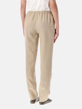 Loulou SCOT straight trousers - | Spazio Pritelli