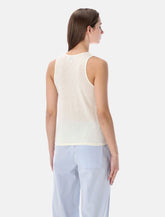 Loulou Albia sleeveless top - | Spazio Pritelli