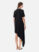Abito t-shirt asimmetrico Igari Lou Lou - | Spazio Pritelli