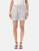 Pantaloncini Lory in cotone a righe Loulou - | Spazio Pritelli