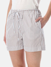 Pantaloncini Lory in cotone a righe Loulou - | Spazio Pritelli