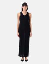 Loulou Myron black long dress - | Spazio Pritelli