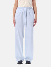 Loulou Sero cotton poplin trousers - | Spazio Pritelli
