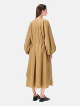 Loulou Vitti cotton poplin dress - | Spazio Pritelli