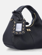 Ganni black Mini Hobo bag - | Spazio Pritelli