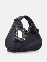 Ganni black Mini Hobo bag - | Spazio Pritelli