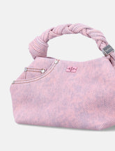 Borsa Bou small in denim Ganni - | Spazio Pritelli