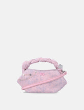 Borsa Bou mini in denim Ganni - | Spazio Pritelli