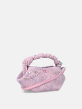Borsa Bou mini in denim Ganni - | Spazio Pritelli