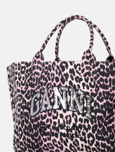 Tote XXL Ganni leopardata - | Spazio Pritelli
