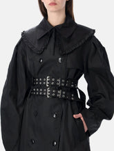 Trench doppiopetto in duchesse di nylon di Ganni - | Spazio Pritelli