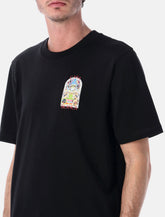 T-shirt Nera Casablanca Tennis Landscape - | Spazio Pritelli