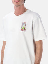 Casablanca Tennis Landscape White T-Shirt - | Spazio Pritelli