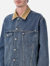 JW Anderson corduroy collar denim jacket - | Spazio Pritelli