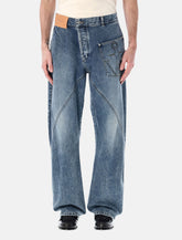 JW Anderson Twisted Workwear jeans - | Spazio Pritelli