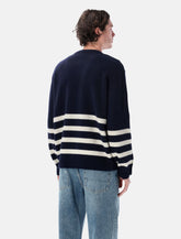 JW Anderson buttoned sleeve Breton jumper - | Spazio Pritelli