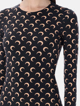 Marine Serre Moon printed stretch jersey catsuit - | Spazio Pritelli