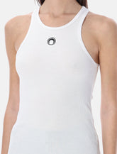 Marine Serre organic cotton tank top - | Spazio Pritelli
