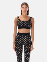 Marine Serre Moon sport bra - | Spazio Pritelli
