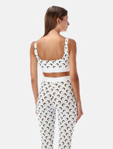 Marine Serre Moon sport bra - | Spazio Pritelli