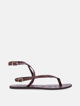 Manebì leather strappy thong sandals - | Spazio Pritelli